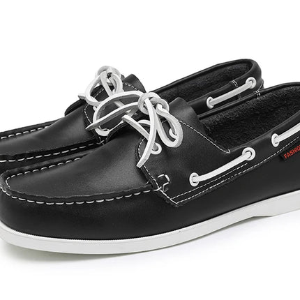 Moda uomo scarpe da barca scarpe da ponte Casual in pelle 2023 mocassini primavera autunno Designer di marca di lusso antiscivolo vendita calda