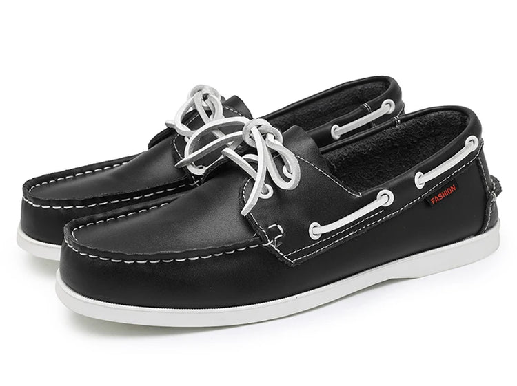 Moda uomo scarpe da barca scarpe da ponte Casual in pelle 2023 mocassini primavera autunno Designer di marca di lusso antiscivolo vendita calda