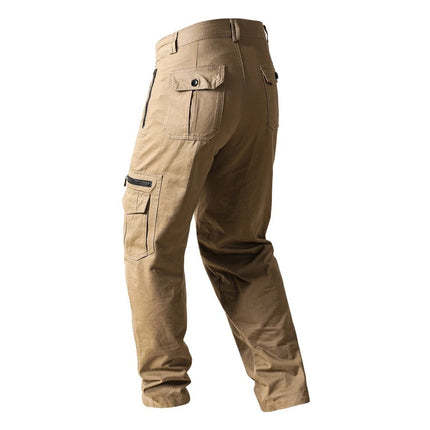 Cargo Pants Cotton Tactical Casual Pants Men Multi-Pockets Casual Pants Traninig Work Trousers For Man 2024 Plus Size 5XL