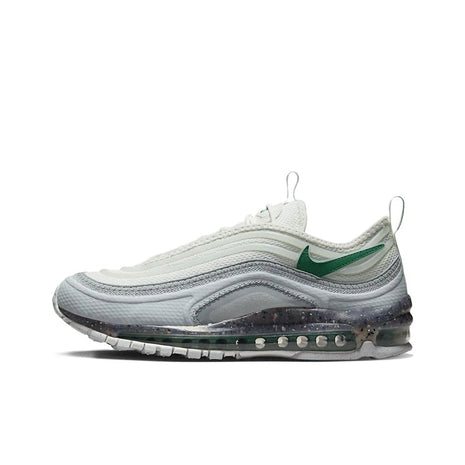 Scarpe da Corsa Nike Air Max 97 da Uomo, Modello Basso Bianco/Grigio/Verde DQ3976-100