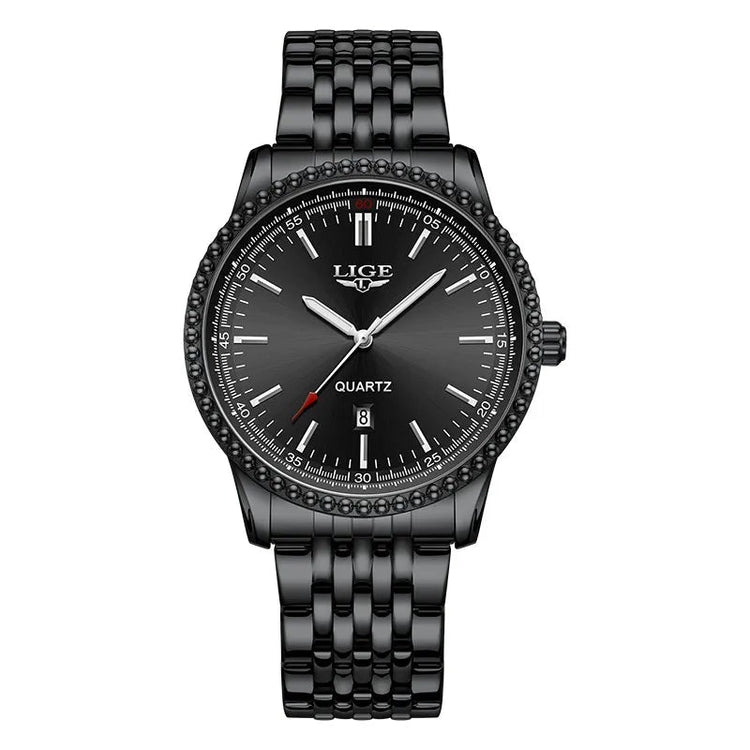 LIGE Nuovi orologi da uomo Orologi da polso al quarzo da uomo di lusso delle migliori marche Cronografo sportivo impermeabile e luminoso Relogio Masculino+BOX platinumshop