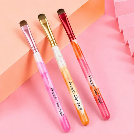 8 Styles Multi Color Gel Nail Art Brushes Professional Painting Tools For Gel Nail Extension Acrylic Nails Builder Nail Accessories 2027