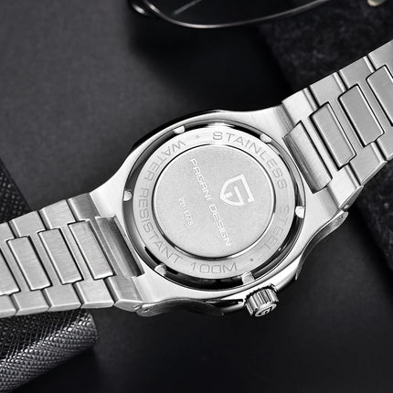 PAGANI DESIGN Nuovo Orologio Meccanico Sportivo ed Elegante, Movimento Seagull ST16, Orologio da Uomo in Acciaio Inossidabile con Quadrante Luminoso