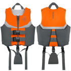 Gilet di galleggiamento per bambini, giubbotto di salvataggio per bambini, giubbotto da nuoto per ragazzi e ragazze, ausilio per il nuoto con galleggiamento del costume da bagno