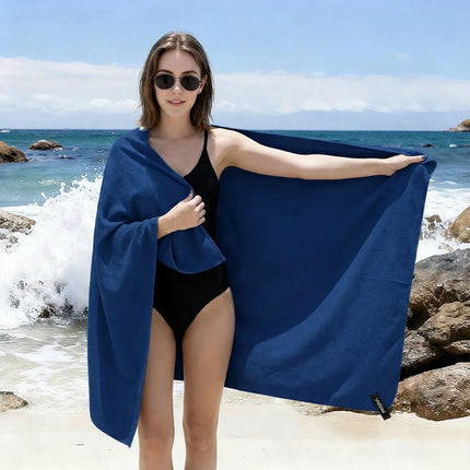 Asciugamano in Microfibra Senza Sabbia ad Asciugatura Rapida, Leggero e Portatile per Spiaggia, Nuoto, Yoga, Palestra, Viaggi, Super Assorbente e Delicato sulla Pelle