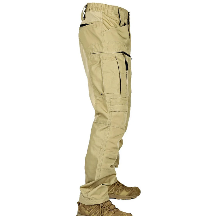 Men's Outdoor Tactical Pants With Multi Pocket Combat Training Hunting Cargo Pants Waterproof Wear-resistant Workwear Pants