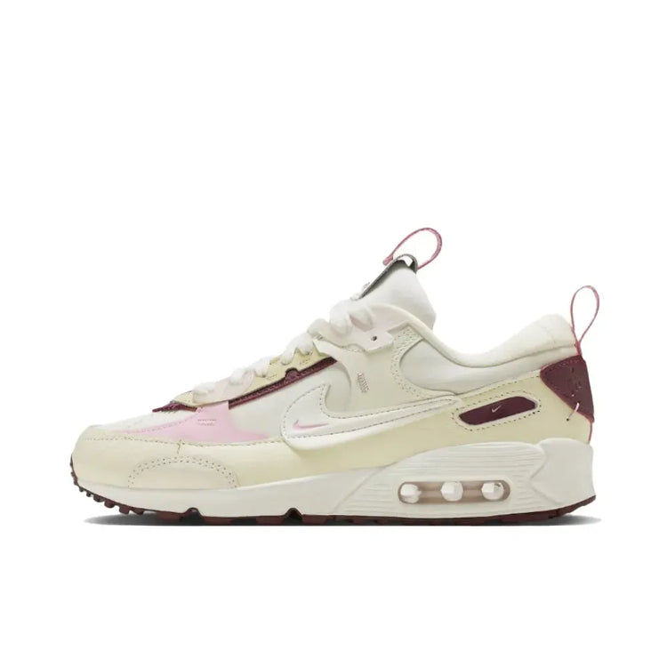Nike Air Max 90 Women's Sneakers Air Max Cushioning Classic Retro Design Comfort Durable Casual Shoes DH0569-100