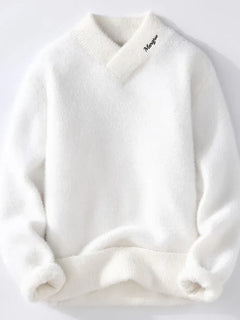 Sweaters men winter korean style mens warm sweater V-neck men sweaters autumn Men's wool pullovers men full size M-XXXL