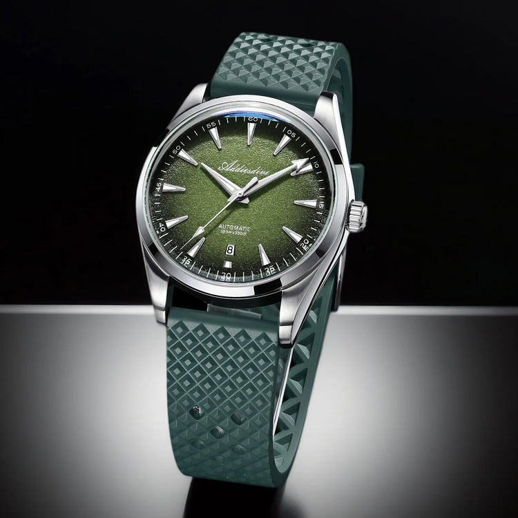 ADDIESDIVE Mechanical Men's Watch Classic Luxury Watch Super Bright Bubble Glass 100M Waterproof Men's Watch Gift