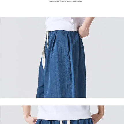 Pantaloni Estivi Leggeri e Sottili 2026 da Uomo, Oversize da Donna, Streetwear con Coulisse, Pantaloni Cargo Y2K da Uomo, Pantaloni Sportivi Larghi con Elastico in Vita