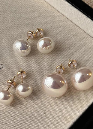 Nuovi orecchini di perle in argento sterling 925 con fascino di personalità, orecchini da donna con fascino squisito, regalo di compleanno, gioielli squisiti platinumshop