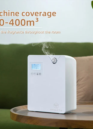 NAMSTE Diffusore di oli essenziali per la casa con macchina per l'aria profumata con tecnologia intelligente Spruzzatore per deodoranti per aromaterapia Bluetooth WiFi