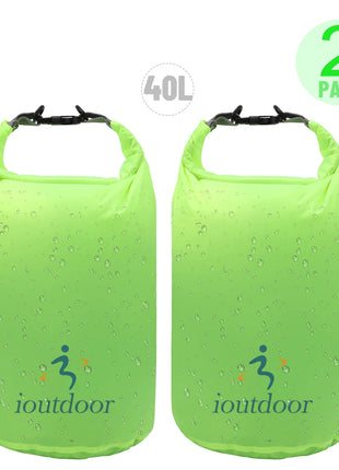 Sac étanche 2L5L10L/20L40L70L, sac étanche petit et léger pour kayak, natation, pêche, rafting, flottant