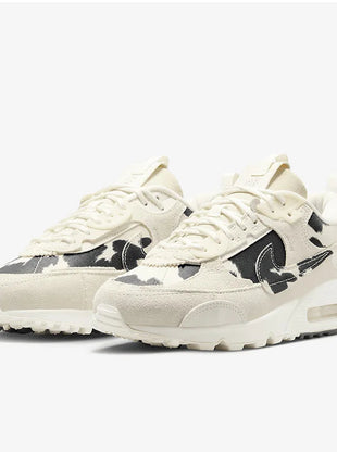 Nike Official Genuine Air Max 90 Men's and Women's Air Cushion Running Shoes FN7170-133 PlatiNum