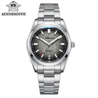 ADDIESDIVE New Men's Watches Mechanical 39mm Bubble Glass Stainless Steel Luminous Luxury Watch 100m Waterproof Automatic Watch