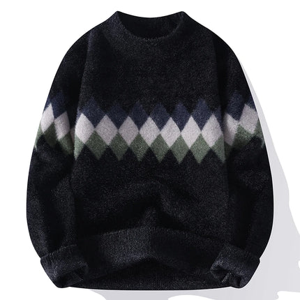 Winter Sweaters for male men thick O-neck sweater men Student youth sweaters autumn Men's wool Casual Knitwear Pullover