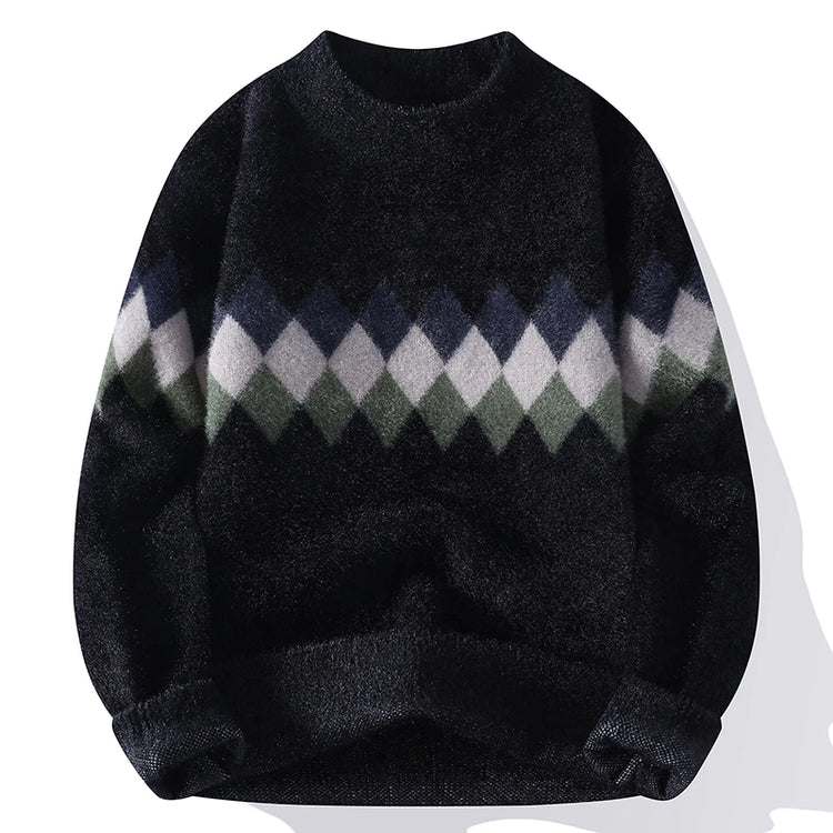 Winter Sweaters for male men thick O-neck sweater men Student youth sweaters autumn Men's wool Casual Knitwear Pullover