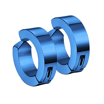 1/16 paia di orecchini a bottone magnetici da uomo in acciaio inossidabile con croce Non penetrante orecchini a cerchio Unisex CZ Magnet Clip on Earring platinumshop