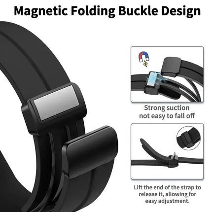 22mm 20mm cinturino magnetico in silicone per Omega X Swatch Joint MoonSwatch cinturino per Xiaomi Watch S4 S3 S2 S1/Huawei GT6Pro GT6 5 4 46 platinumshop