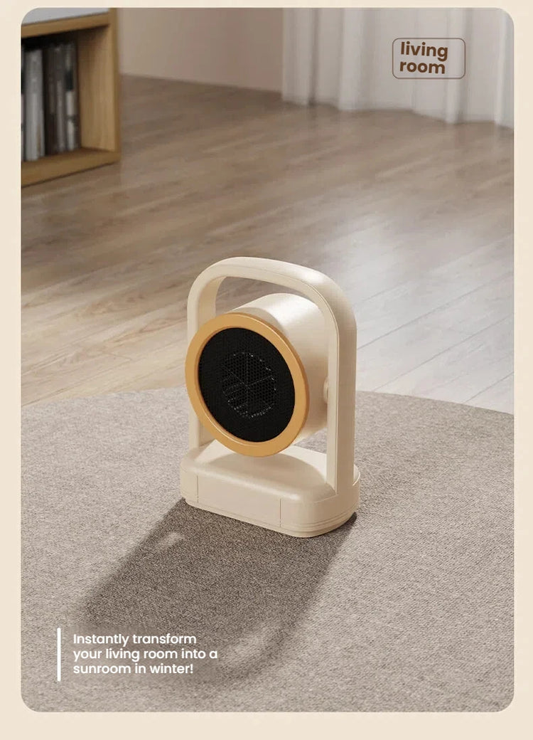 Portable Space Heater for Personal Use 500W Electric Heaters Indoor with Thermostat Fast Heating for Bedroom Office and Indoor