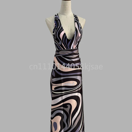 Costumi da bagno di lusso da donna con sciarpa nera e logo firmato, set bikini con fascia per capelli firmata da designer, abbigliamento da spiaggia platinumshop