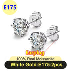 EST-175-white / 2ct(8mm)x2pcs-box