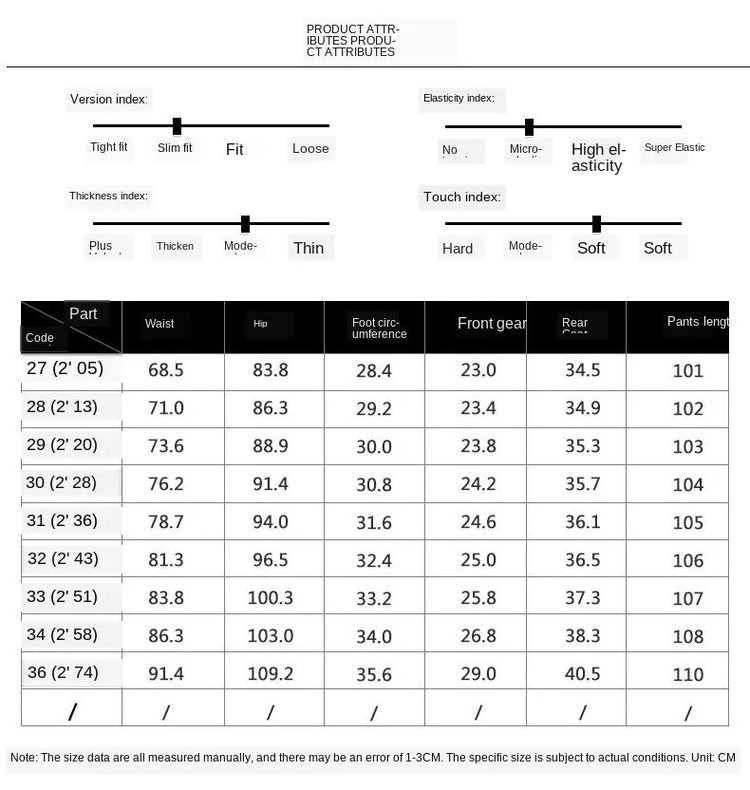 ICPANS Skinny Denim Jeans Men Slim Fit Stretch Mens Jeans Pant Gray Blue 2025 New PlatiNum