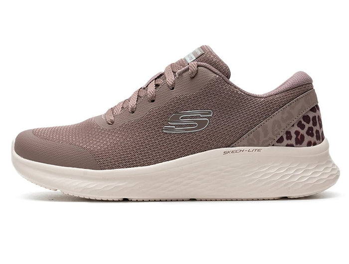 Skechers Lace-Up Sports Casual Shoes Breathable Women's Walking Shoes Training Shoes Running Shoes 149992-Mve PlatiNum