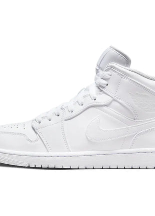 Scarpe da ginnastica casual resistenti all'usura Nike Air Jordan 1 originali da uomo 554724-136 platinumshop