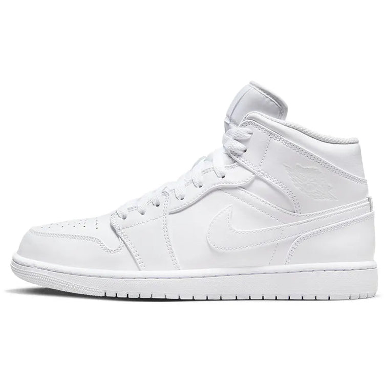 Scarpe da ginnastica casual resistenti all'usura Nike Air Jordan 1 originali da uomo 554724-136 platinumshop