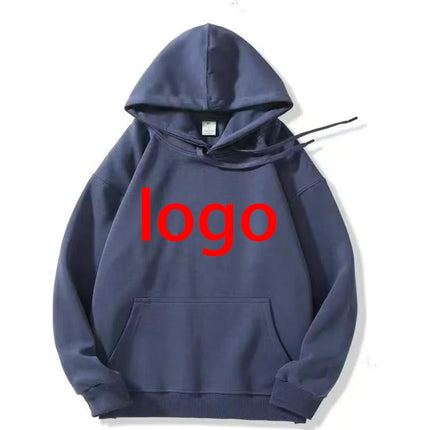 50% pure cotton casual long sleeved hooded sweatshirt for private customization, please contact M-5XL large size