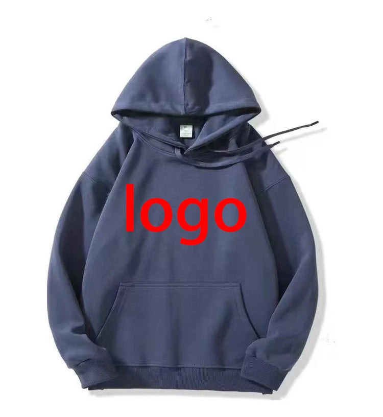 50% pure cotton casual long sleeved hooded sweatshirt for private customization, please contact M-5XL large size
