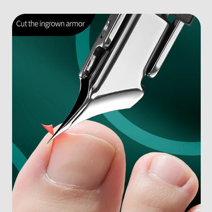 Ultimate Precision, Professional Stainless Steel Nail Clipper Cuticle Nippers -Especially Suitable for Ingrown Toenails