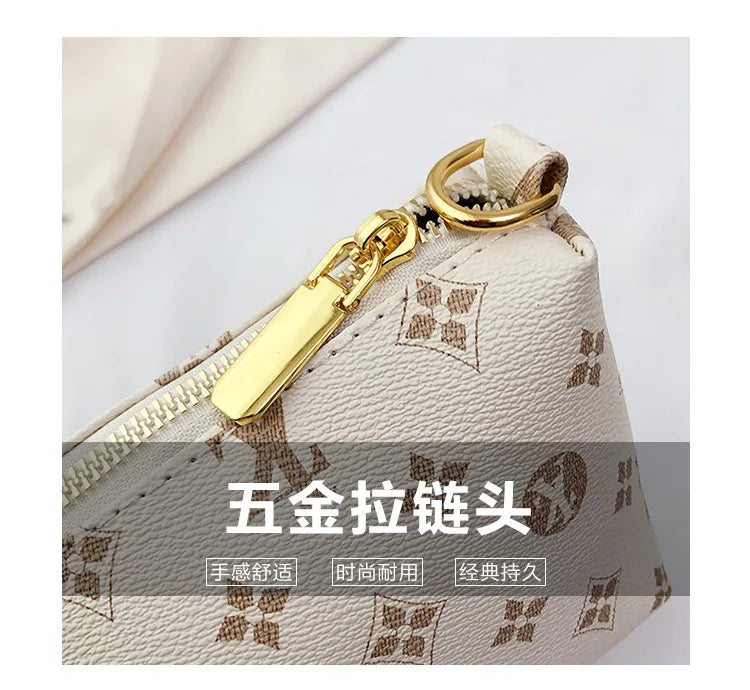 Advanced fashion bag for women 2025 new casual women's bag, large capacity bucket bag, shoulder bag, diagonal cross bag PlatiNum