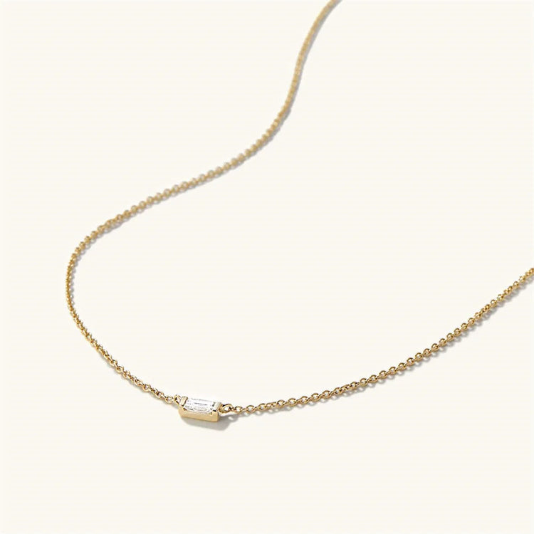DPLAOPA 925 Sterling Silver Gold Solo trilioni Pave CZ zircone cuscino collana lunga catena pera Choker donne monete di lusso gioielli PlatiNum