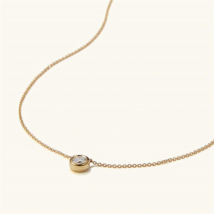 DPLAOPA 925 Sterling Silver Gold Solo trilioni Pave CZ zircone cuscino collana lunga catena pera Choker donne monete di lusso gioielli PlatiNum