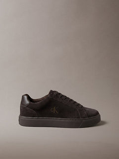 CK Baseline - Sneakers in camoscio con logo