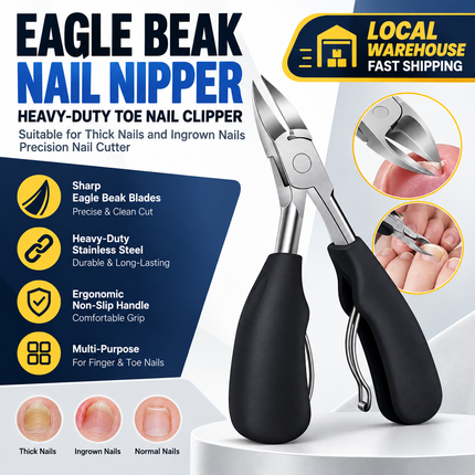 Ingrown Toenail Hawkbill Pliers, Heavy-Duty Toenail Clippers, Suitable for Thick and Ingrown Nails, Precision Nail Clippers.
