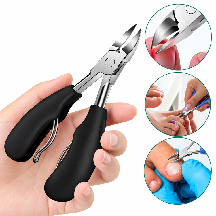 Ingrown Toenail Hawkbill Pliers, Heavy-Duty Toenail Clippers, Suitable for Thick and Ingrown Nails, Precision Nail Clippers.