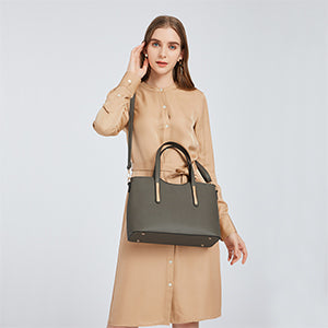 Borsa Miss Lulu Henkel Borsa shopper 2in1 da DONNA Borsa a tracolla da viaggio per DONNA, elegante e pratica