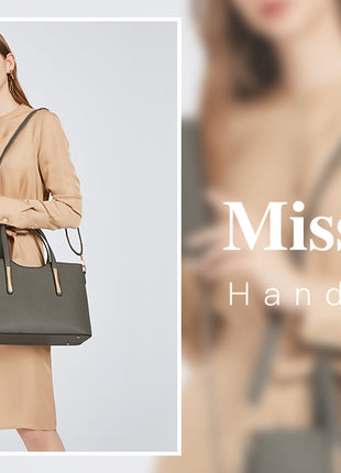 Borsa Miss Lulu Henkel Borsa shopper 2in1 da DONNA Borsa a tracolla da viaggio per DONNA, elegante e pratica